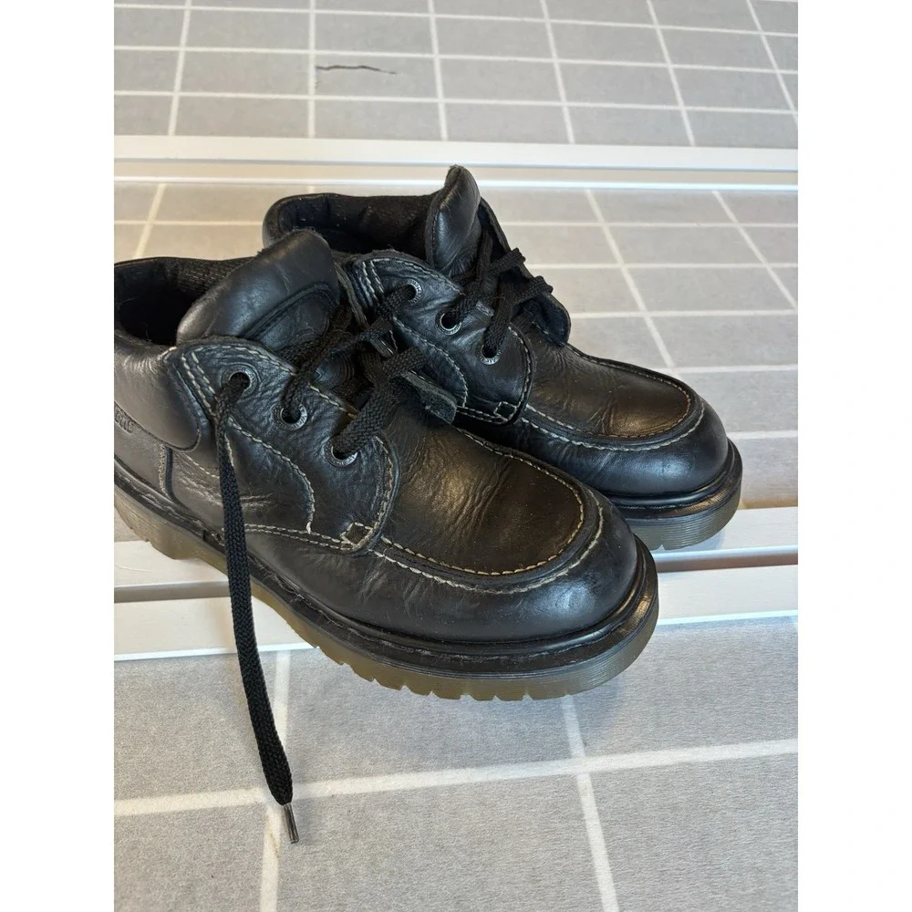 Vintage 90s Moc Toe AirWair Dr Martens MIE work shoes England Heritage Docs EU39